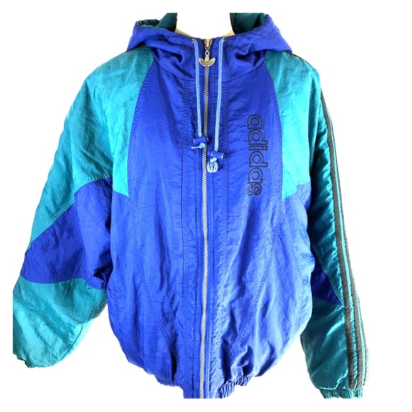 Adidas Vintage Mens Bright Color Jacket 